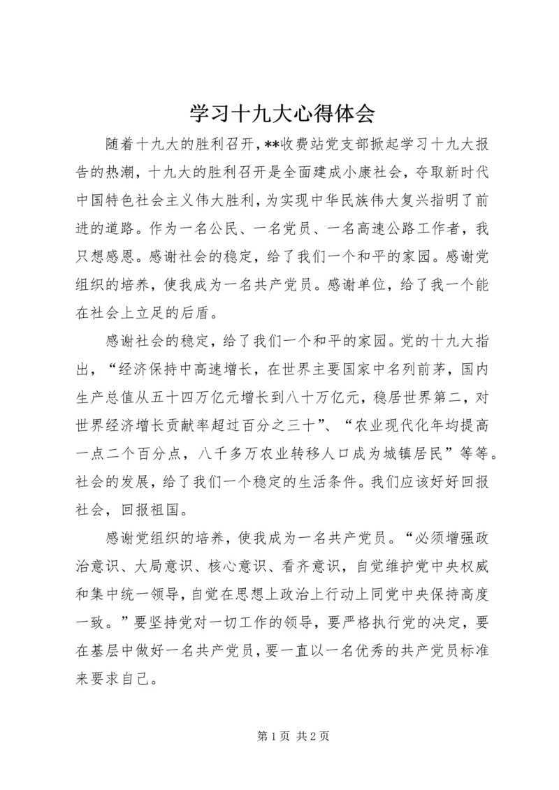 学习十九大心得体会 (26).docx