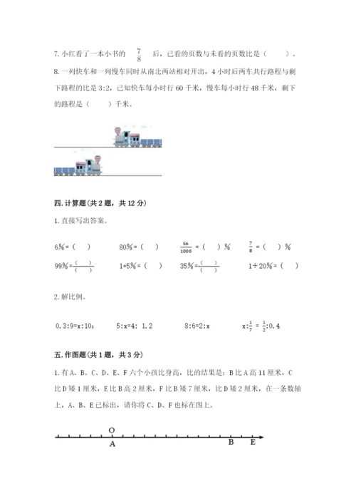 北师大版六年级下册数学 期末检测卷附参考答案【达标题】.docx