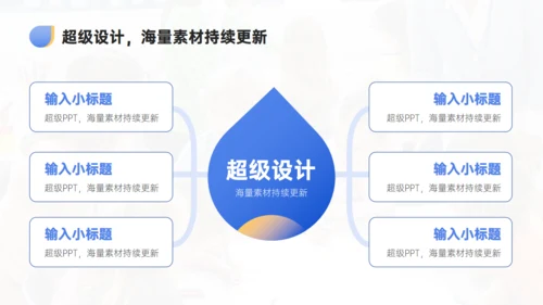 扁平化风格简约课程展示教学教育通用PPT模板