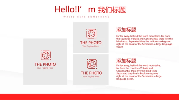 红色简约卫生院工作总结和计划动态PPT