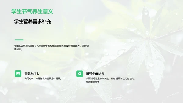 谷雨时节的健康之道