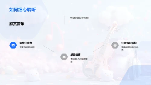音乐欣赏教学PPT模板