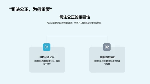 司法公正视角下的法制解析