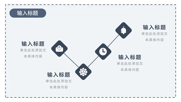 蓝色简约清新毕业论文答辩PPT模板