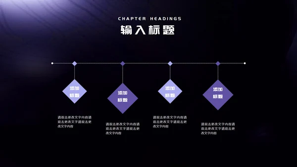 紫色微立体职场项目产品发布会PPT模板