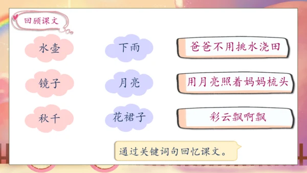 【核心素养】部编版语文一年级下册-10. 彩虹 第2课时（课件）
