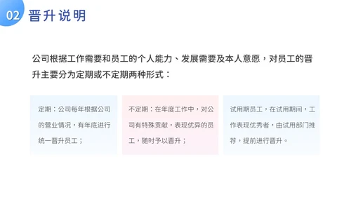 扁平风人才培养与晋升管理培训PPT模板