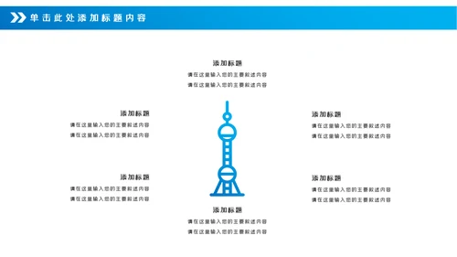 魅力东方上海印象东方明珠画册展示PPT模板