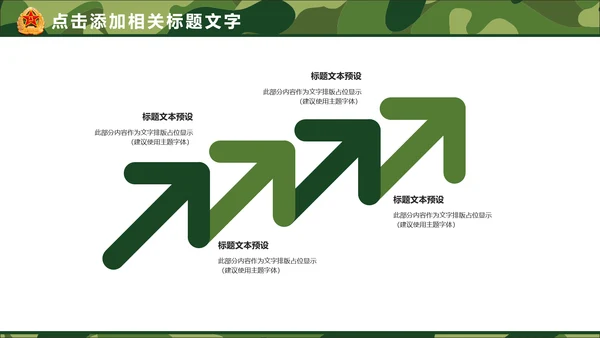 迷彩八一军队国防部队建设PPT模板