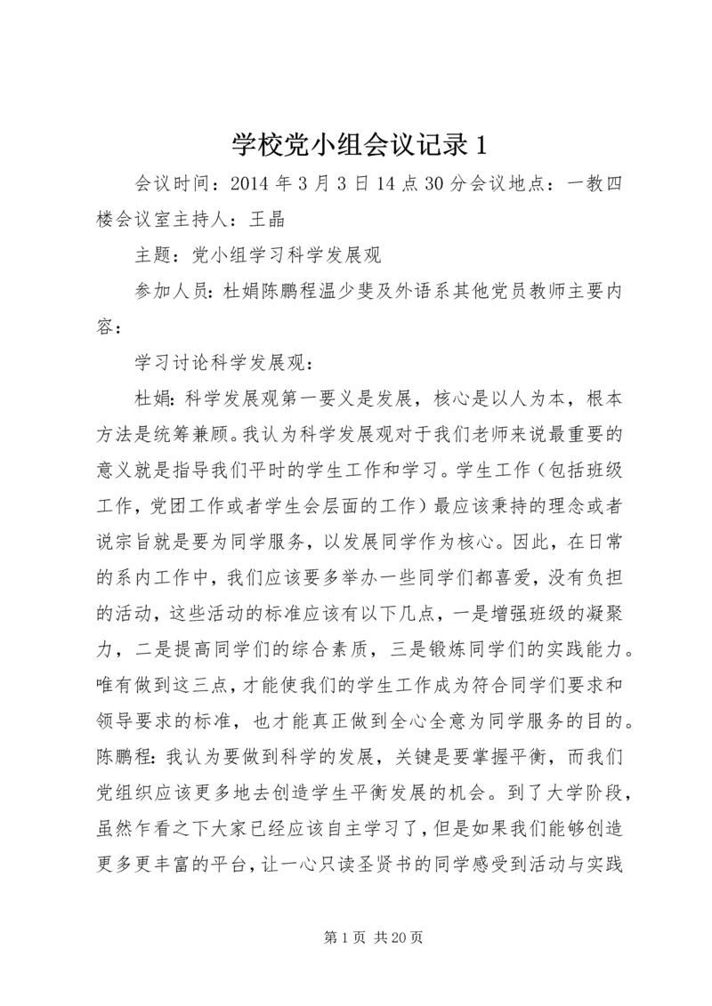 学校党小组会议记录1.docx