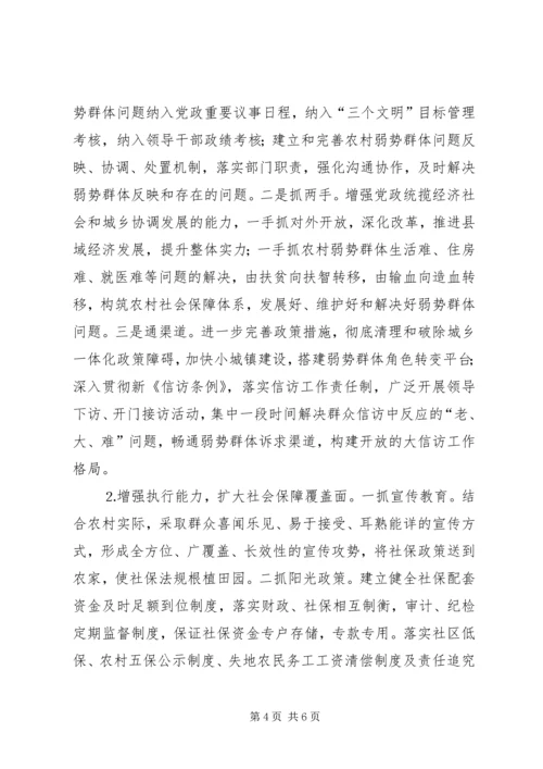 农村弱势群体现状调查与对策思考.docx