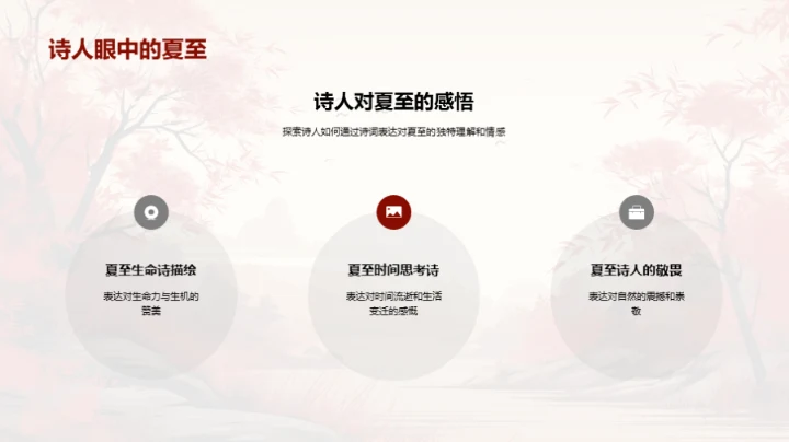 夏至诗韵的艺术鉴赏