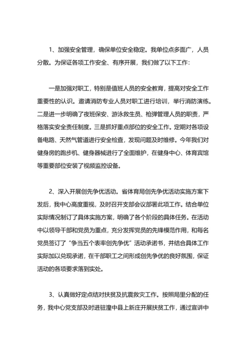 民族体育各项工作总结汇报.docx