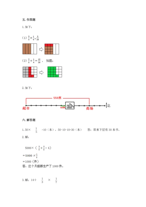 人教版六年级上册数学期中测试卷【考点梳理】.docx