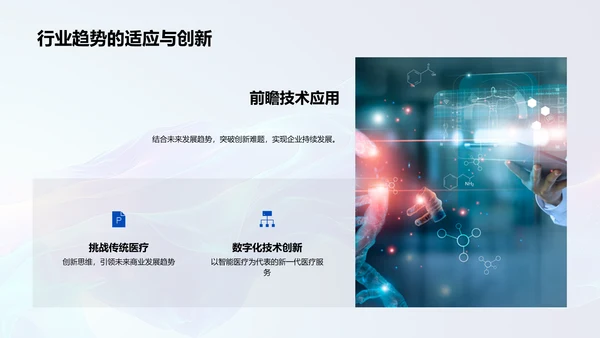 医保行业创新报告PPT模板
