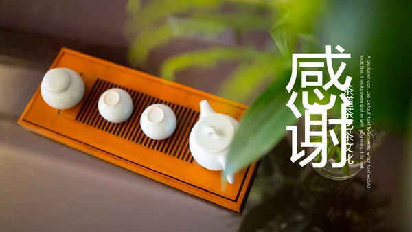 中国风茶艺茶道茶文化茶叶介绍PPT模板