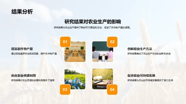 农学本科研究解析
