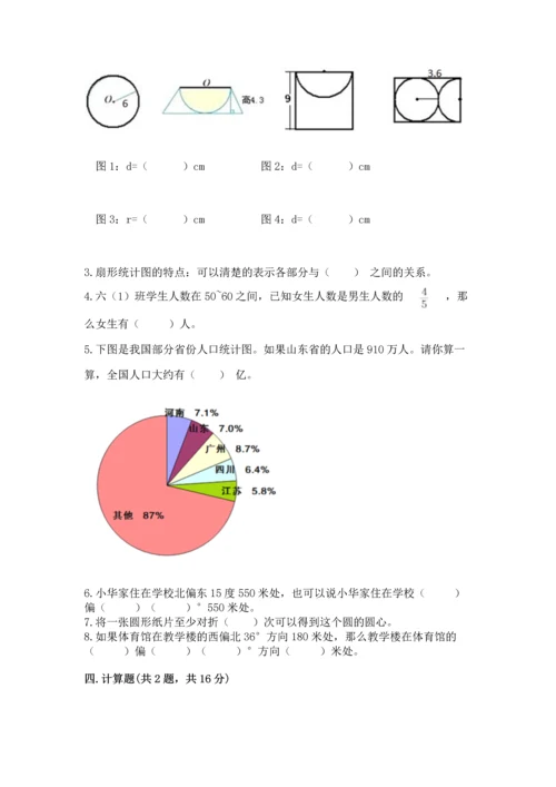 小学数学六年级上册期末试卷及完整答案【易错题】.docx