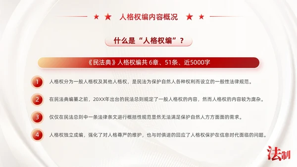 红色简约党政风民法典系列解读公司法制宣传普法培训PPT课件