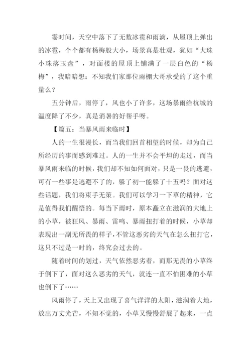 当暴风雨来临时作文.docx