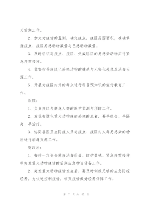 社区疫情防控应急预案（6篇）.docx