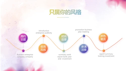 创意剪影学生会竞选工作总结计划动态PPT模板