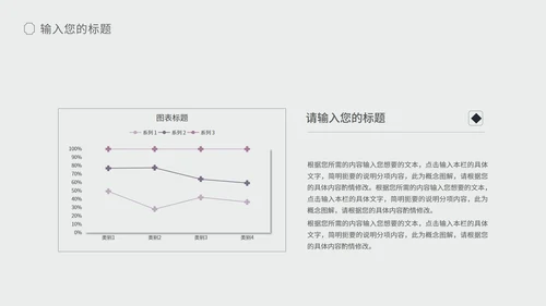 白色扁平风简约职场总结汇报PPT模板