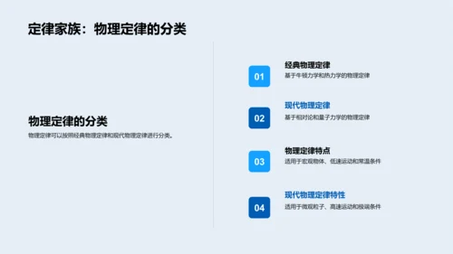 物理定律解读PPT模板