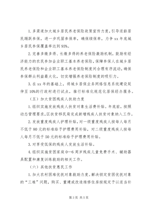 社会保障扶贫工作计划.docx