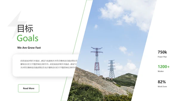 2021新能源风力能供电力业局公司宣传PPT