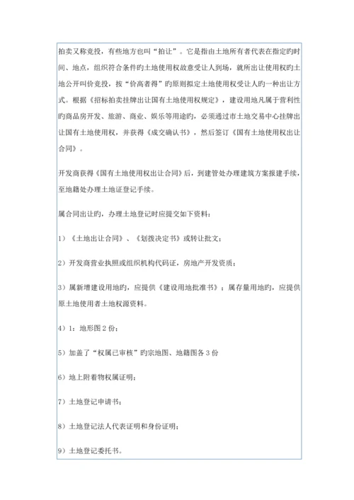 房地产专项项目开发标准流程全过程.docx