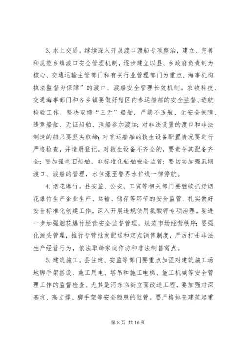 副县长在全县半年安全生产工作会议上的讲话_1.docx