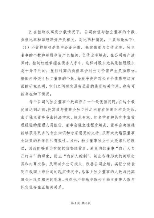 公司完善控制权治理思考.docx