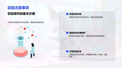 物理实验操作与分析PPT模板