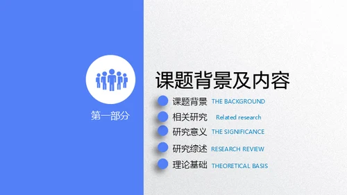 手指滑动毕业论文答辩微立体通用PPT模板
