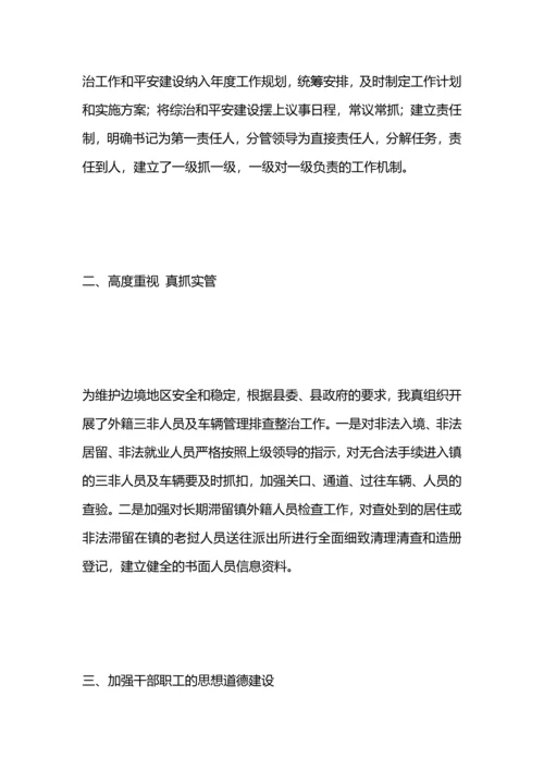 边境地区社会治安集中整治行动工作总结.docx