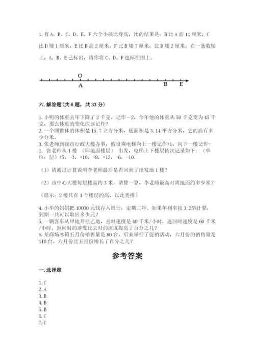 小升初六年级期末试卷及完整答案.docx