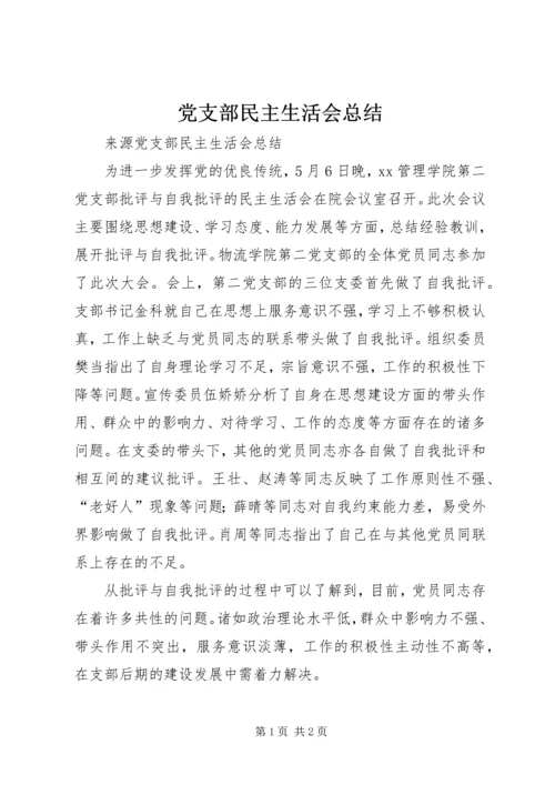 党支部民主生活会总结_1.docx