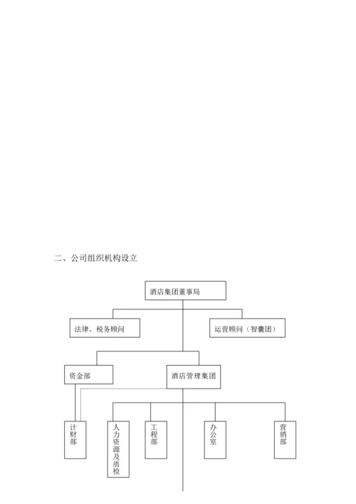 名人城市连锁酒店集团管理公司管理纲要.docx