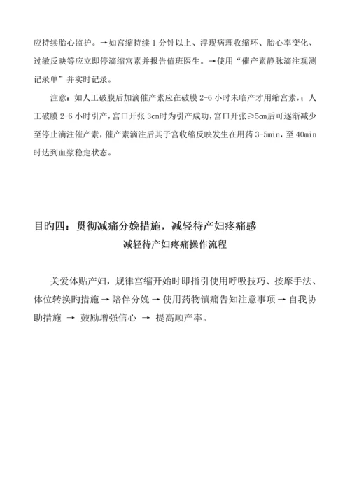 产科十大安全目标的指引与标准流程.docx