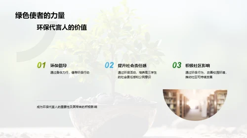 高三生的环保行动