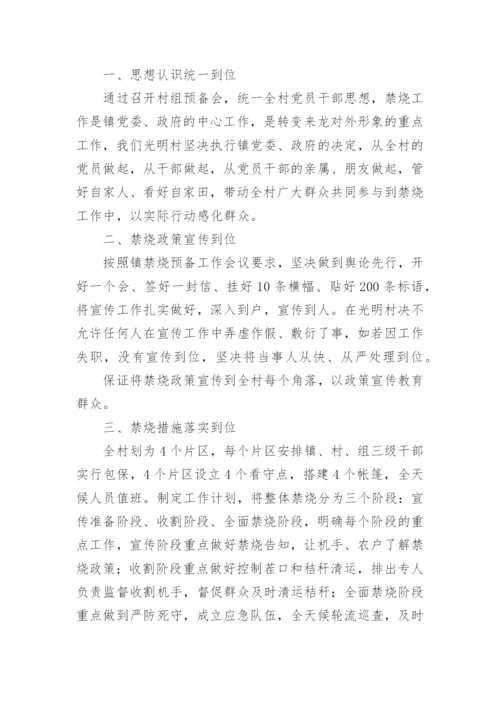 秸秆禁烧表态发言稿.docx