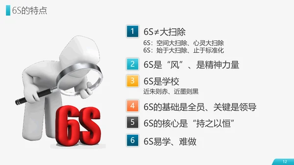 6S现场管理员工培训PPT模板