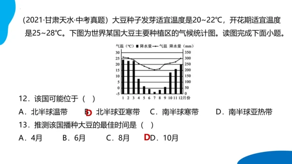 串讲04 天气与气候 2023-2024学年七年级地理上学期期末考点大串讲课件（人教版）(共68张P