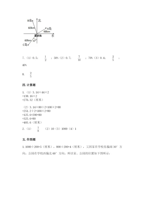 小学数学六年级上册期末卷精品（易错题）.docx