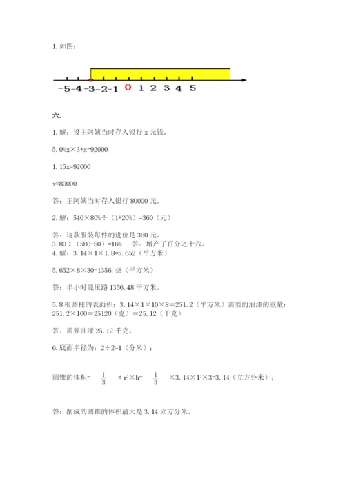 成都外国语学校小升初数学试卷含完整答案（全优）.docx