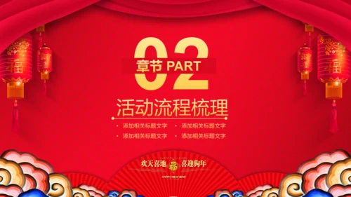 闹元宵联欢晚会活动策划通用PPT模板