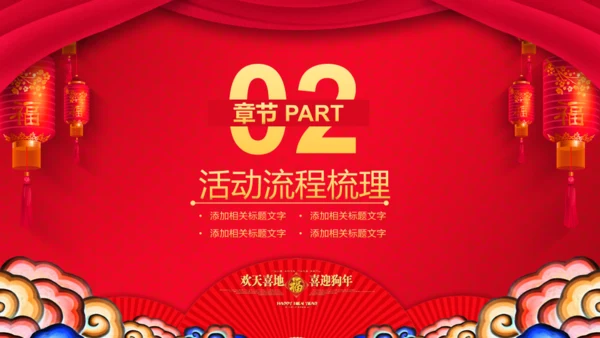 闹元宵联欢晚会活动策划通用PPT模板
