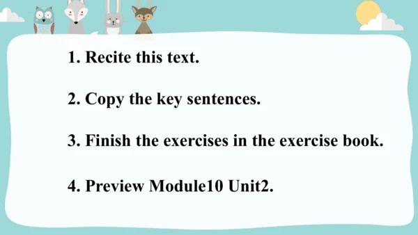 Module10 Unit1 Were you on the second floor课件(共36张