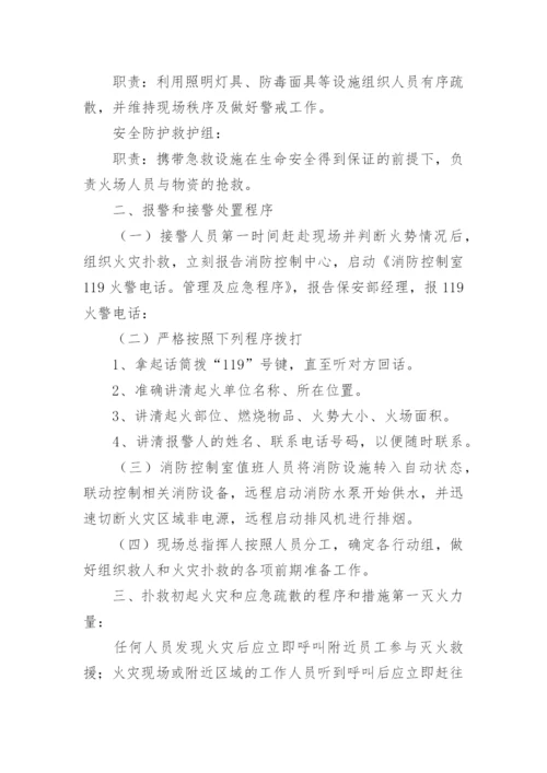 消防疏散应急预案.docx